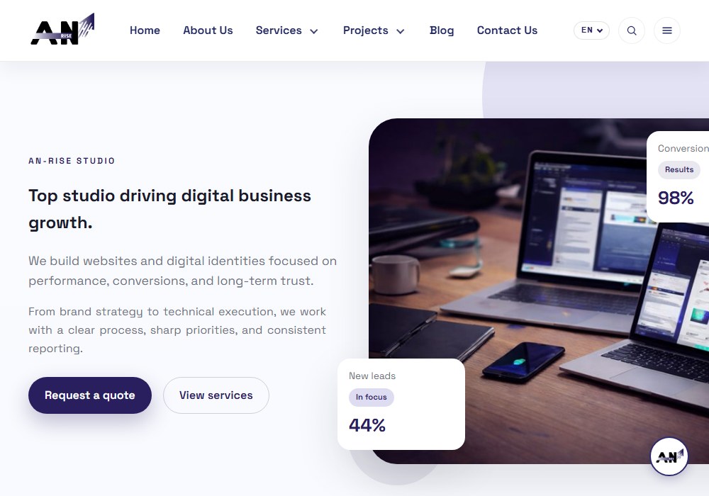 An Rise — chatbot AI per faqen e An Rise